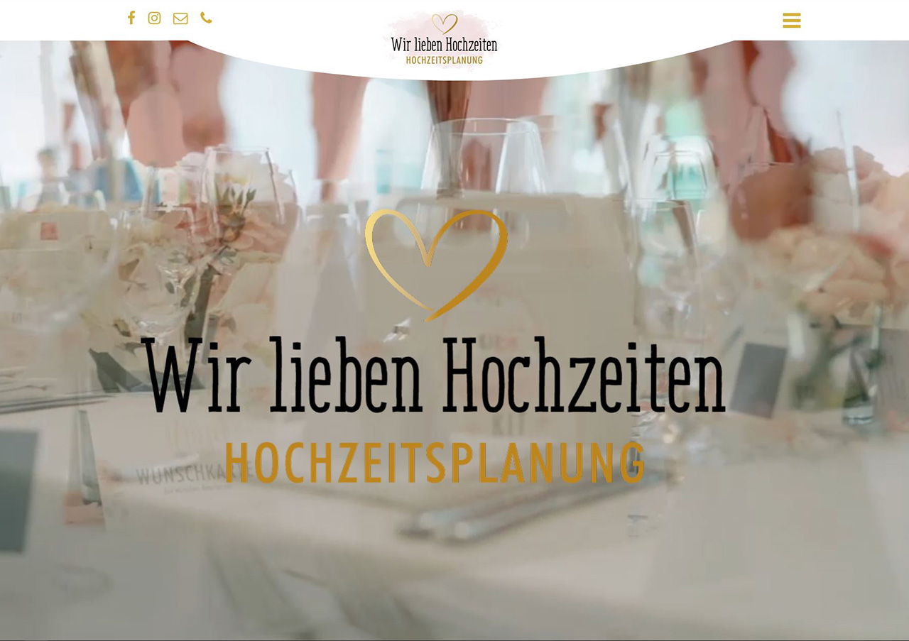 Wir lieben Hochzeiten